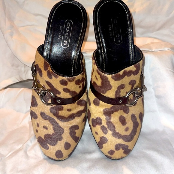 Coach Karsen Animal Print Mule - Picture 2 of 7